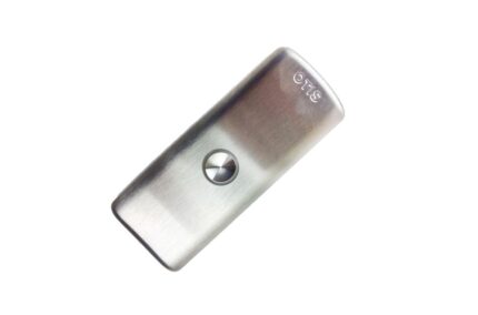 ZAA23500V1 OTIS Пост вызова однокнопочный (подсветка - красный ореол) шлифованный LVR130257-2