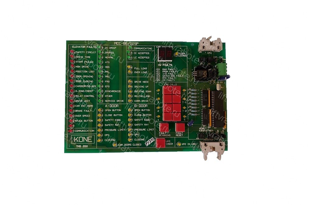 430012H03 KONE Плата станции управления главный контроллер MCC-85display LVR220122 430012H03 KONE Плата станции управления главный контроллер MCC-85display LVR220122