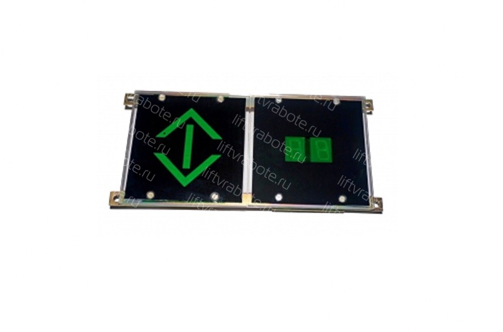 ZAA9582S1 OTIS Индикатор этажный сдвоенный MCS-220 LVR130446 ZAA9582S1 OTIS Индикатор этажный сдвоенный MCS-220 LVR130446