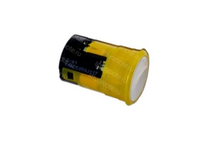 FAA25090J117 OTIS Кнопка вызова диспетчера (ореол желтый, полированная, хром) LVR130306